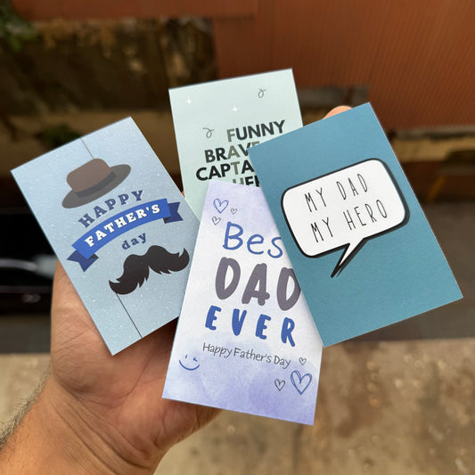 Fathers Day Big Cards Set Of 10 pc
