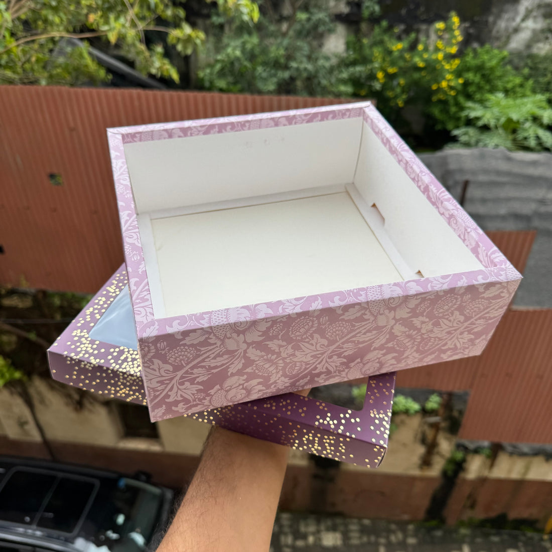 Festive Top Bottom Hamper Box (10pc)