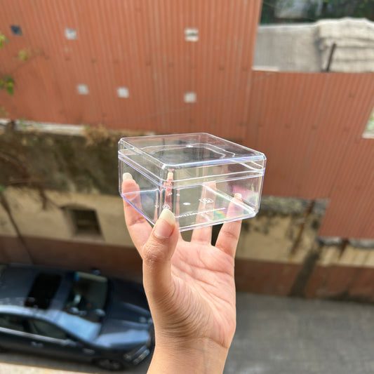 Small Square Acrylic Tub 200ml D-69 (10pc)