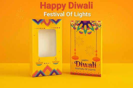 Diwali Multipurpose Kunafa / Chocolate Bar Box • Used For Candle Packaging As Well (10pc)