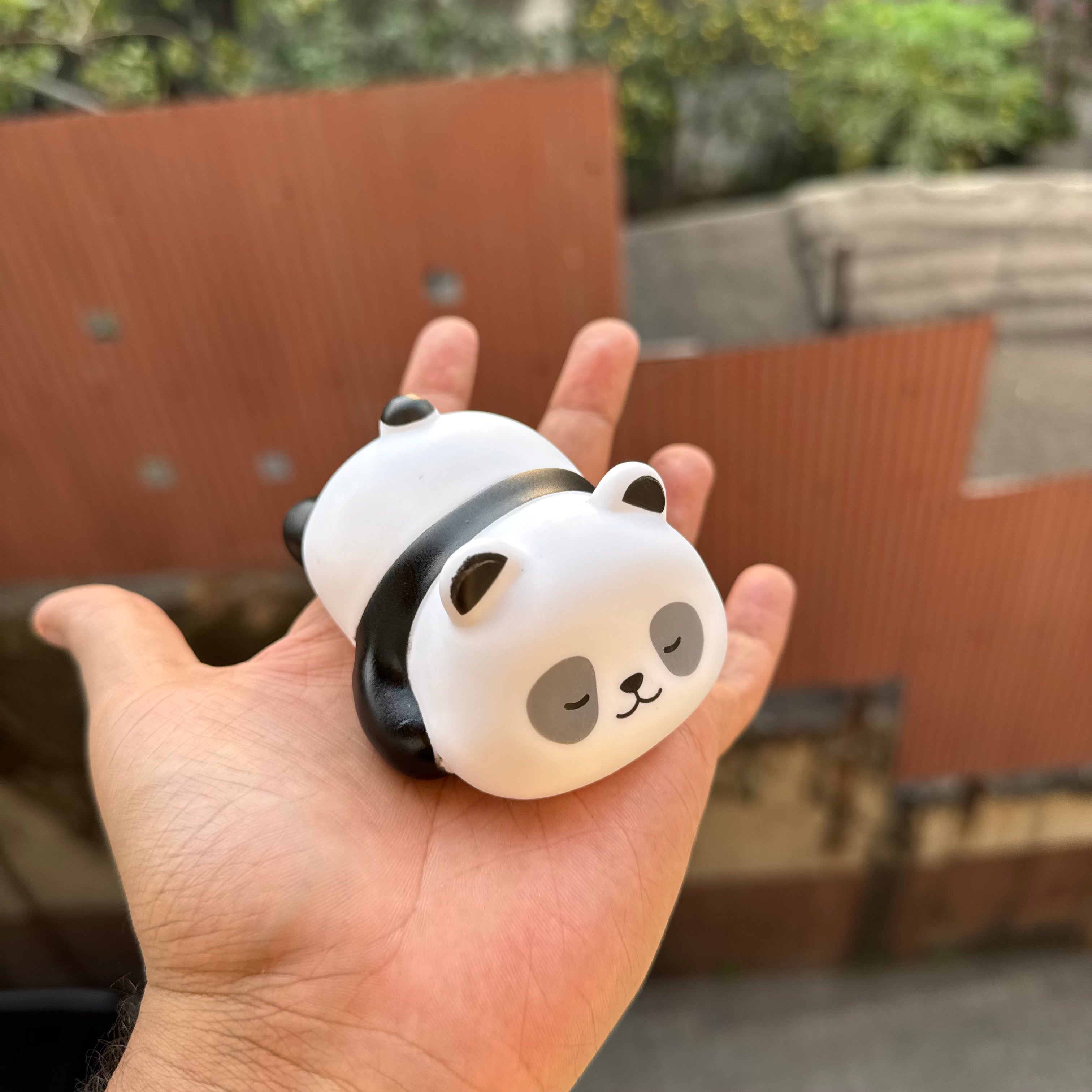 Panda Toy With Led Light For Cake Decor (1pc)