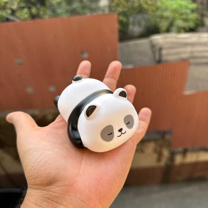 Panda Toy With Led Light For Cake Decor (1pc)