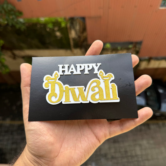 Diwali Double Acrylic Charm