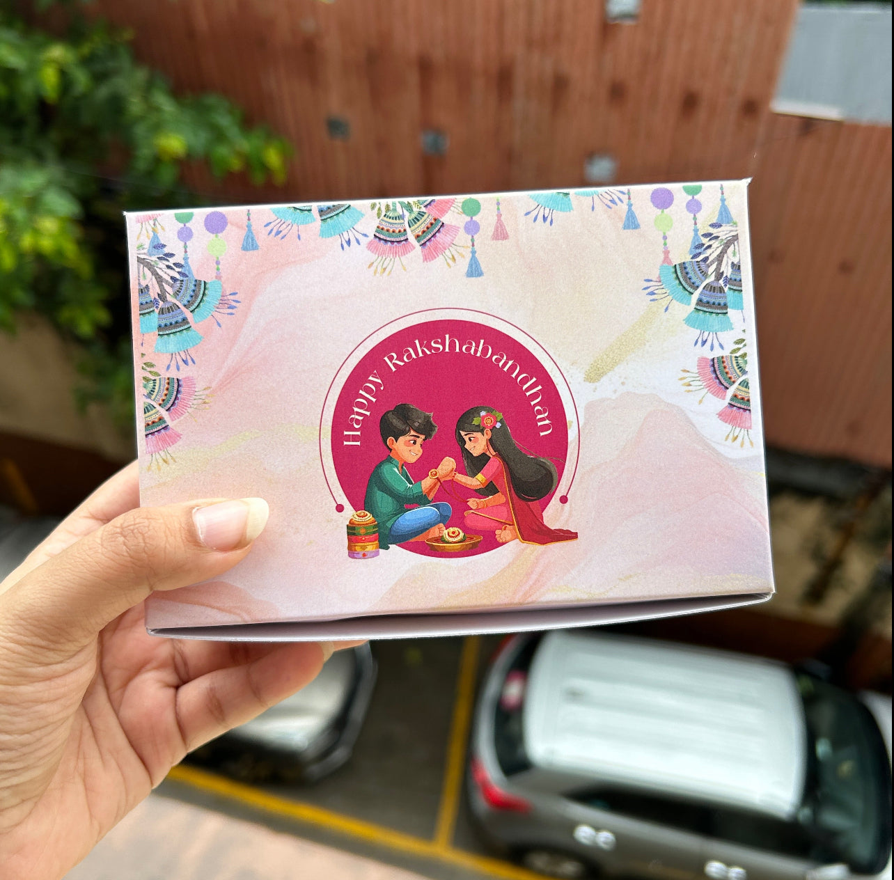 Rakhi Chocolate Box For 6 Cavity 10pc (no cavity included)