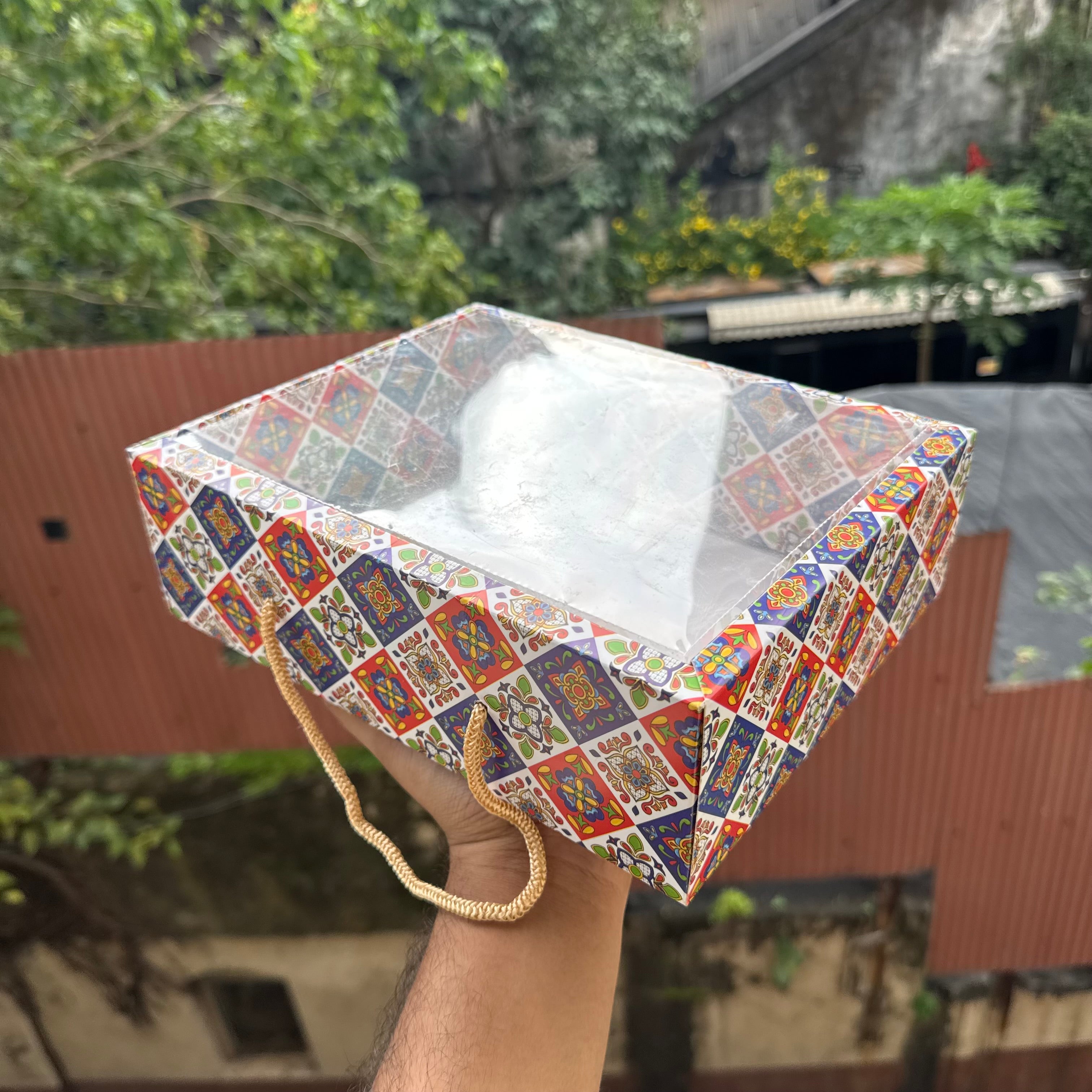 Diwali Hamper Box With String (10 pc) ~ Utsav Collection