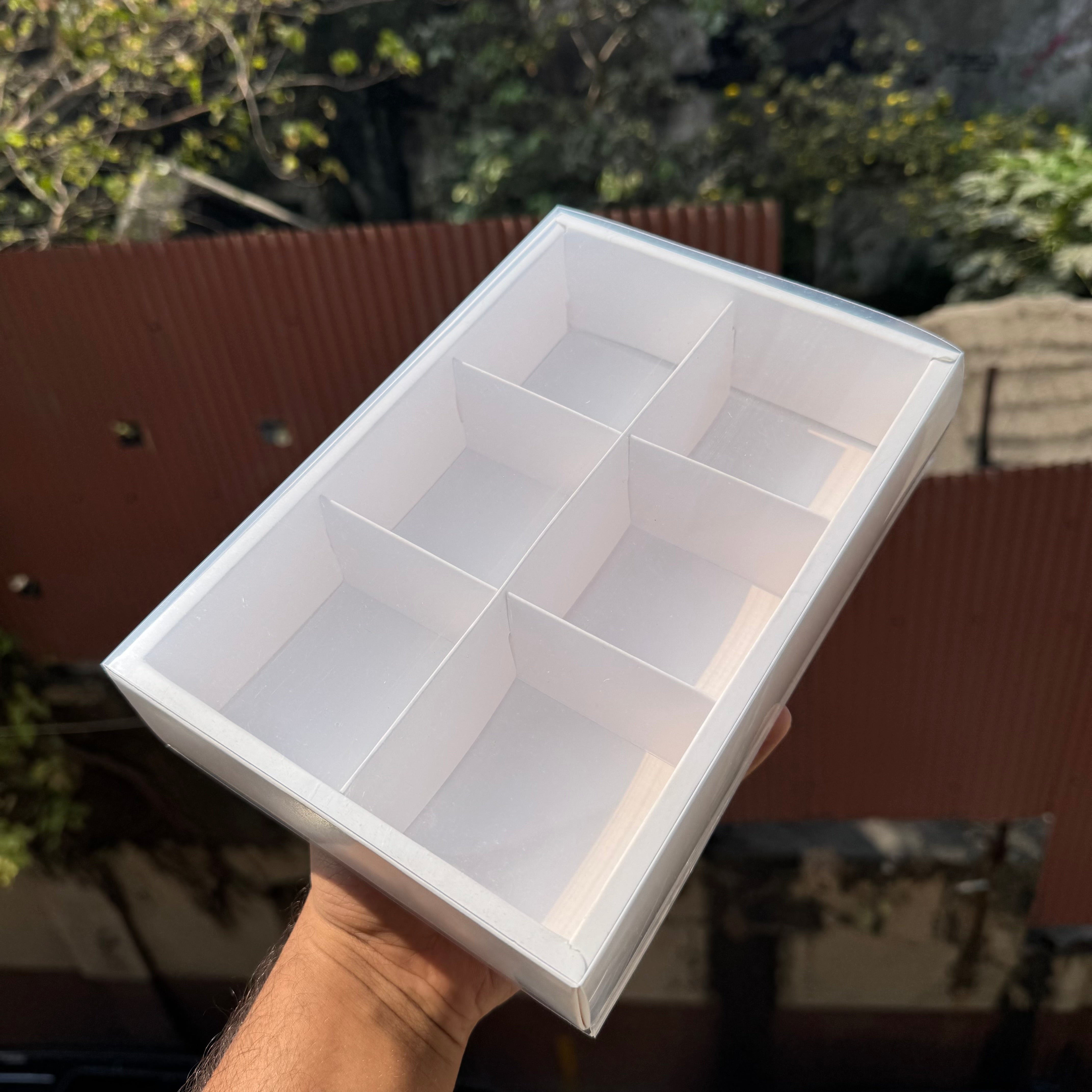 6 Brownie Partition Box (10pc)