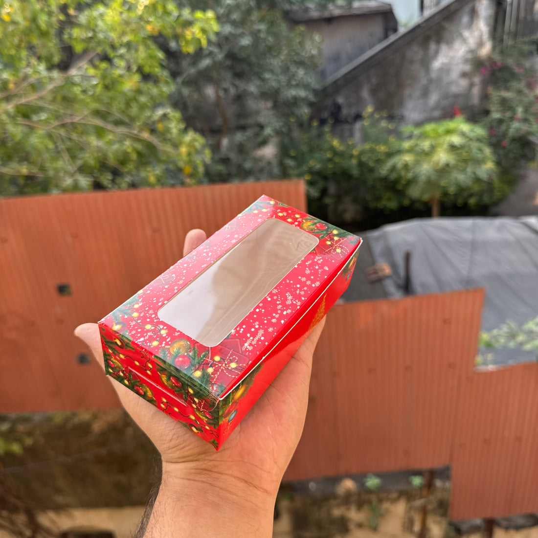Christmas 2 Brownie Box (10 pc) | Red