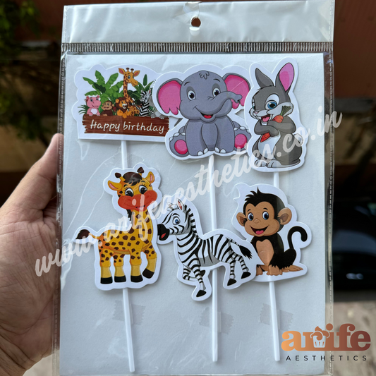 Jungle Paper Topper Set