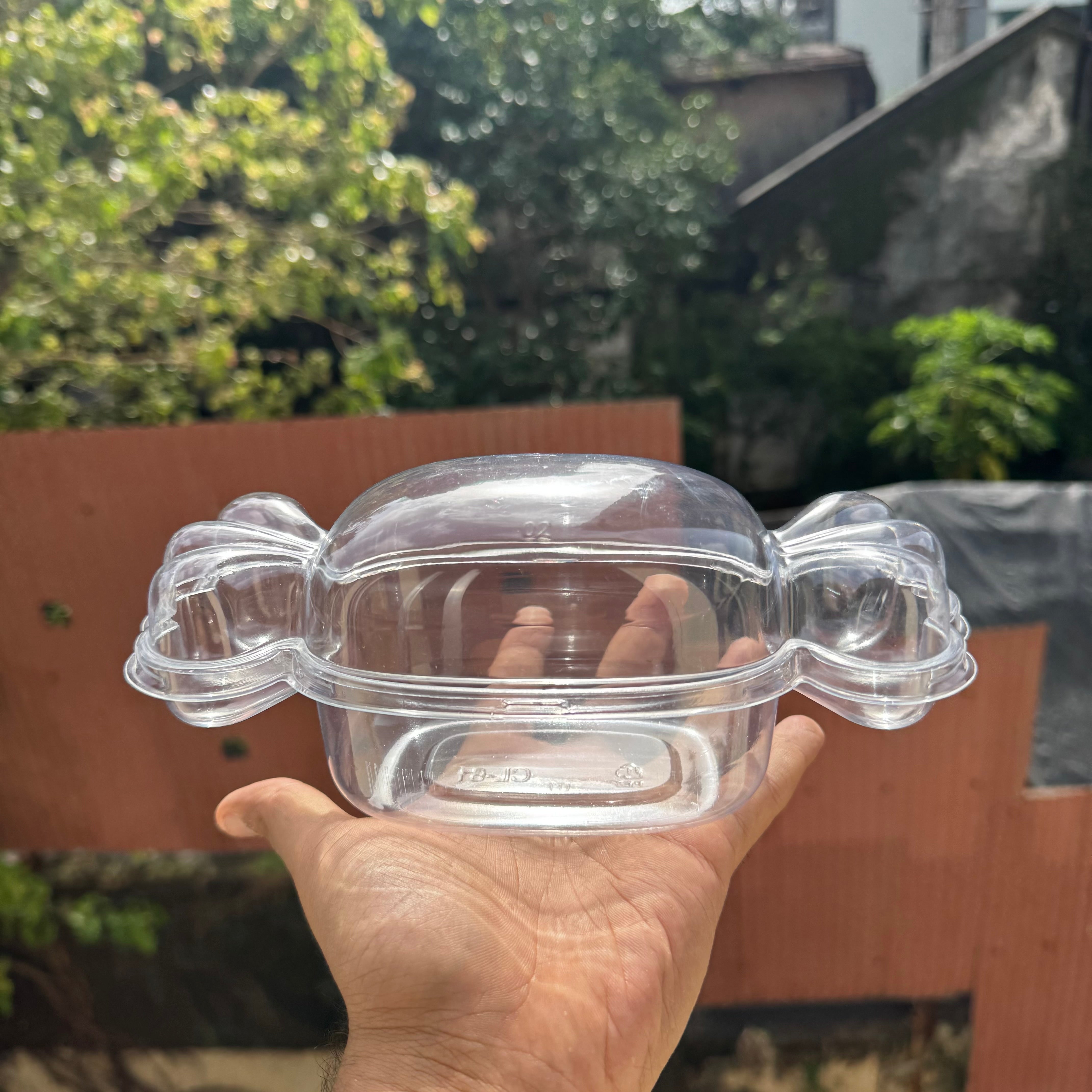 Candy Shape Dessert Container PVC (10pc) - CL-61