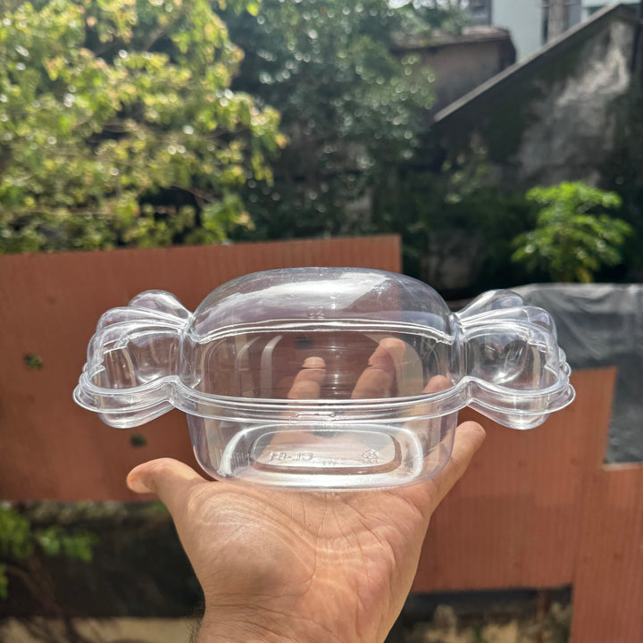 Candy Shape Dessert Container PVC (10pc) - CL-61