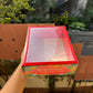 Christmas Hamper Box With Transparent Lid