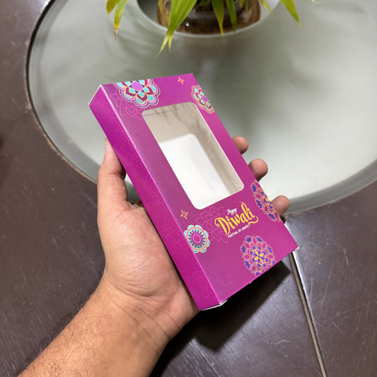 Diwali Multipurpose Kunafa / Chocolate Bar Box • Used For Candle Packaging As Well (10pc)