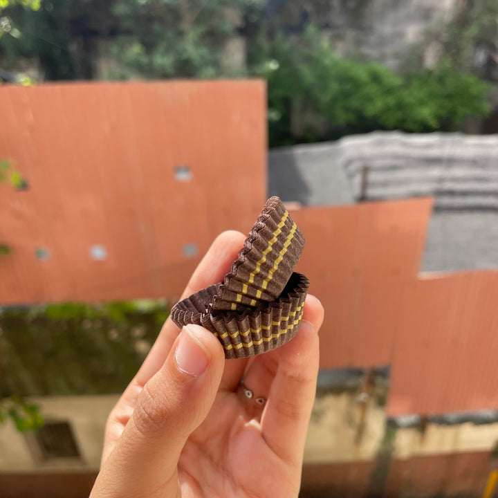 Brown FR Mini Cupcake Liner (200pc)