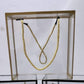 Clear Hamper Bag DIY Gold 8”