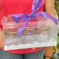 Rectangle Transparent Box With Handle (10pc)