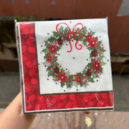 Christmas Disposable - Xmas Paper Napkin (20pc)