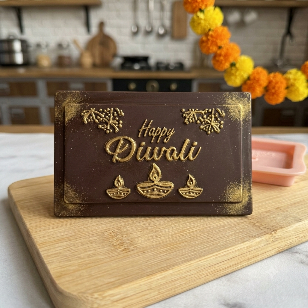 Diwali ~ Silicon Bar Chocolate Mould