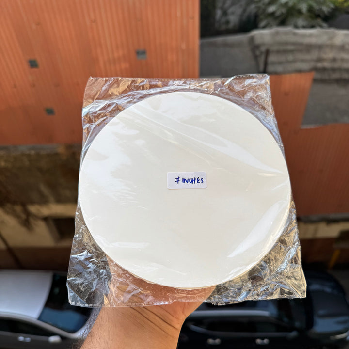 7inch Round Precut Greasing Paper (100-120pcs)