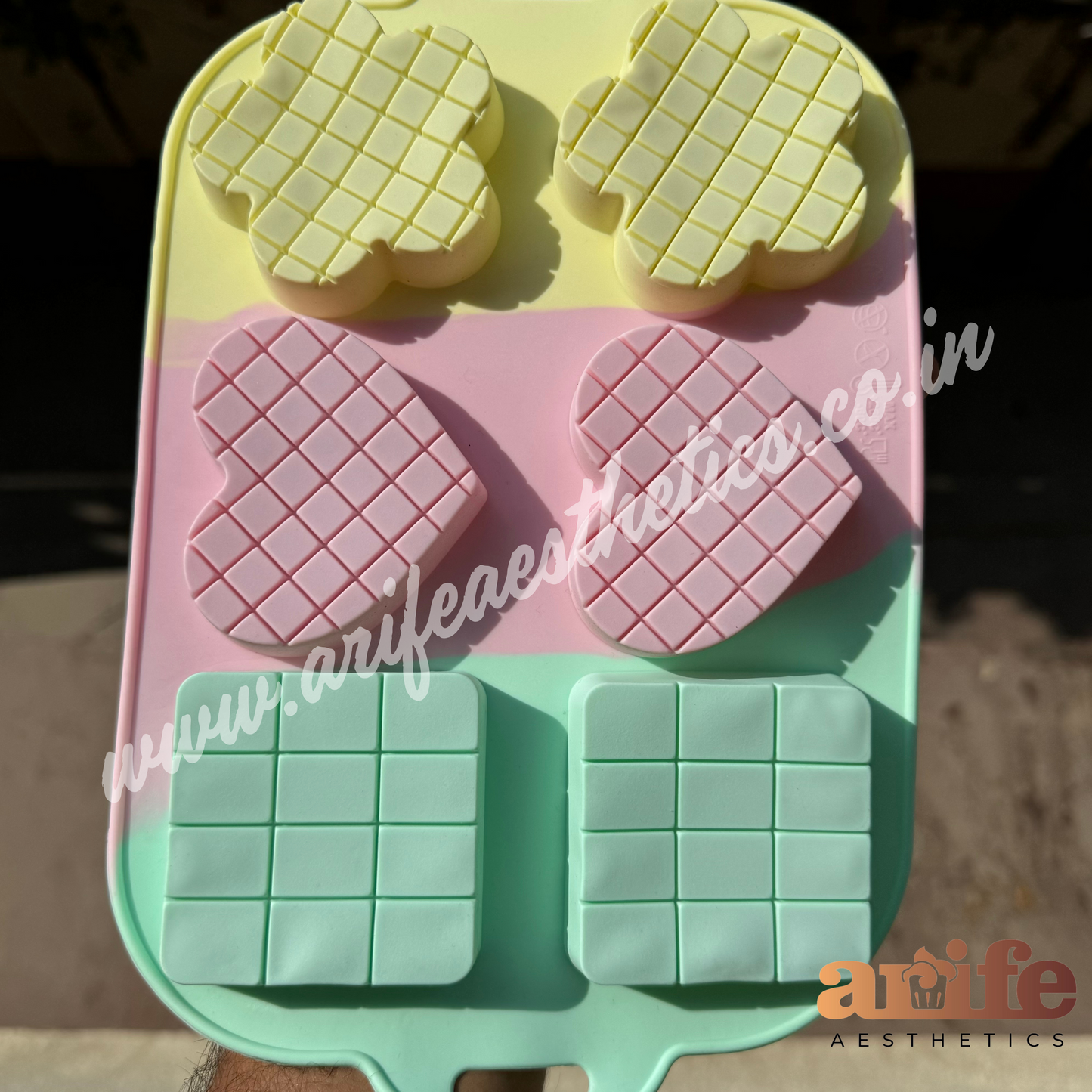 SIlicon Waffle Shape Mould