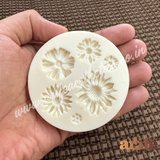 Daisy Flower Fondant Mould