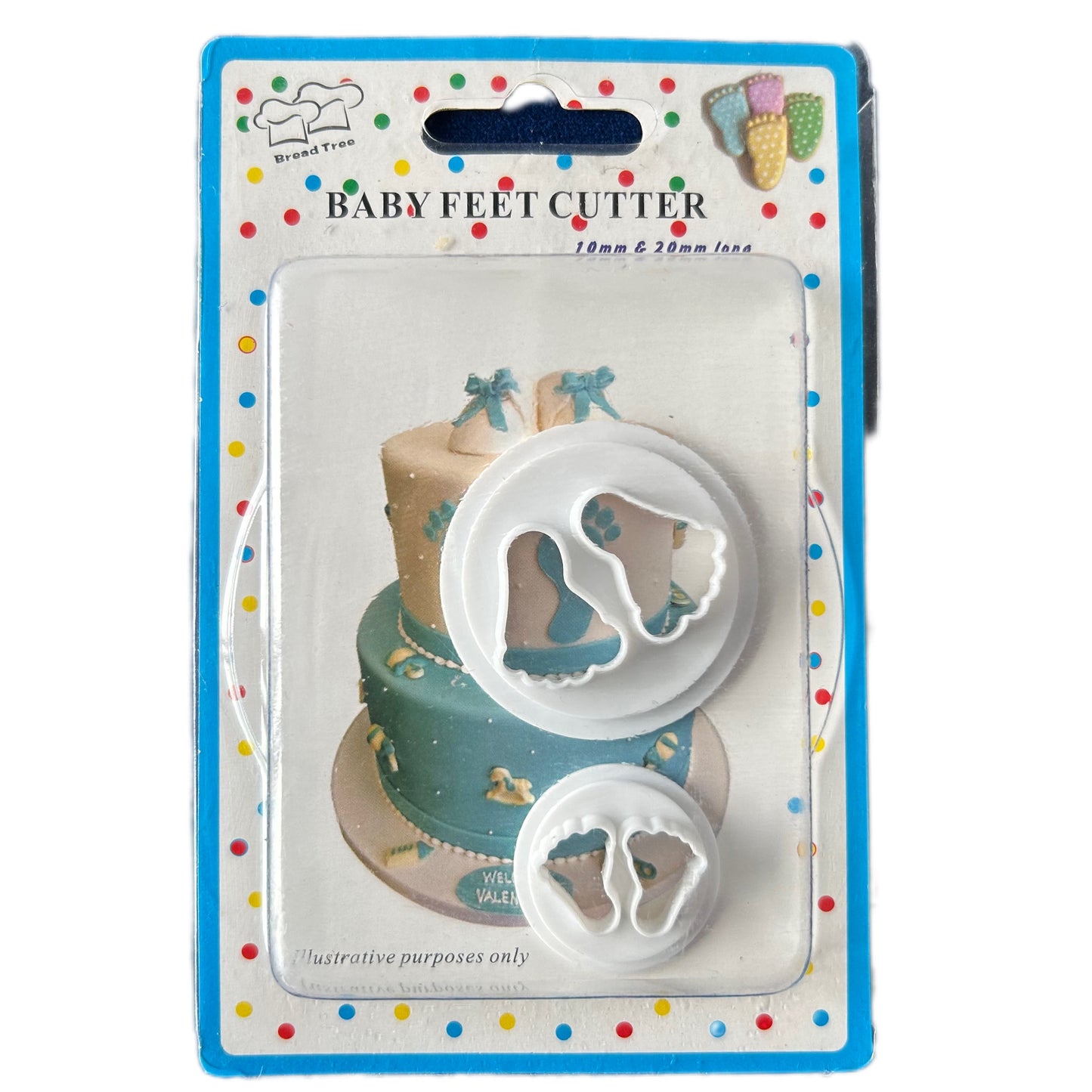 2pcs Baby Feet Cutter