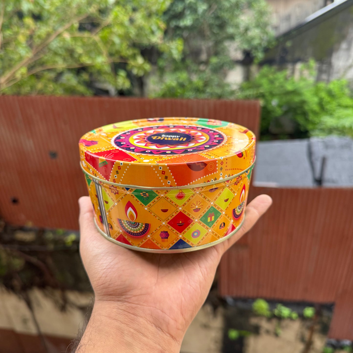 Festive Printed Dream Tin