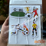 Football Paper Topper Set