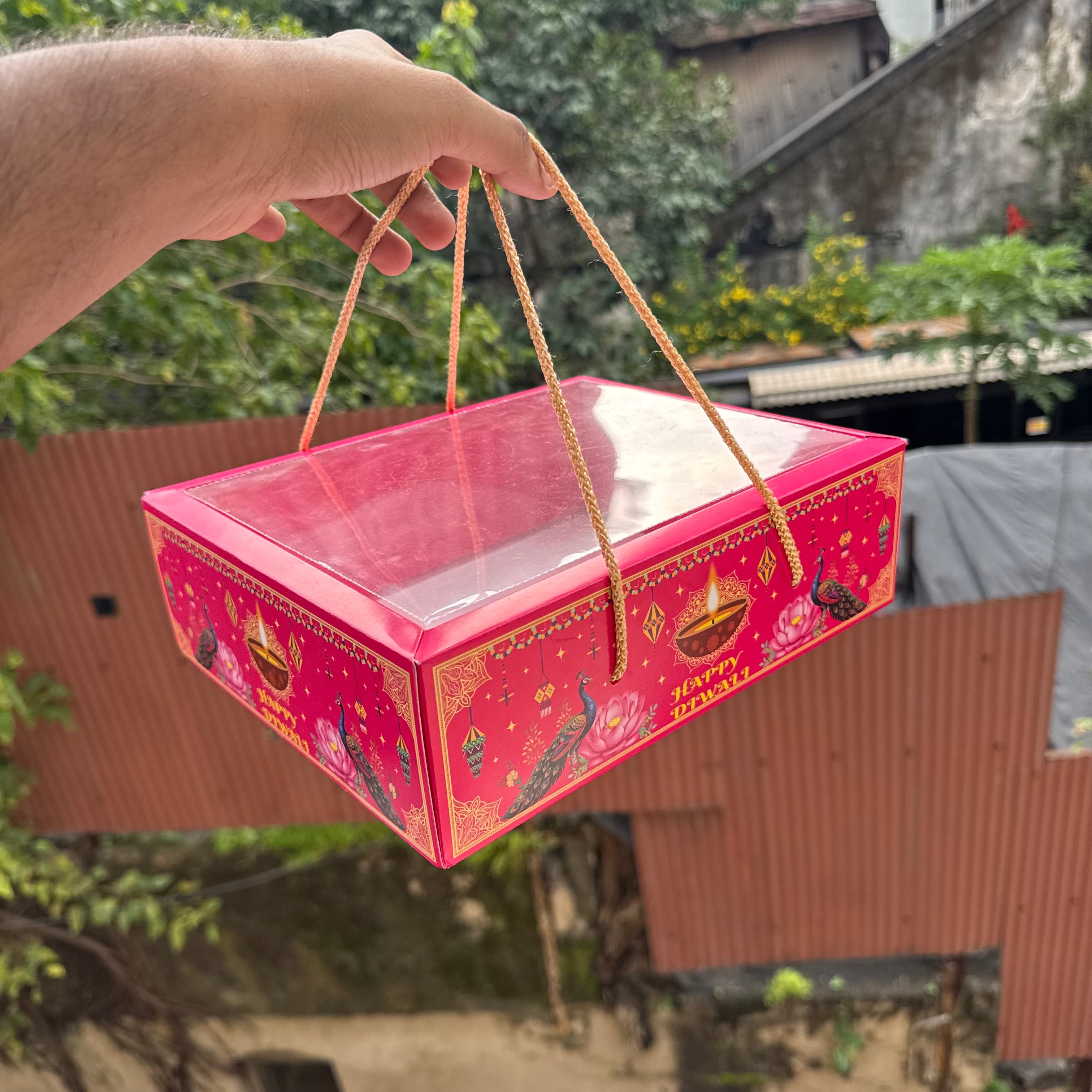 Diwali Hamper Box With String (10 pc)