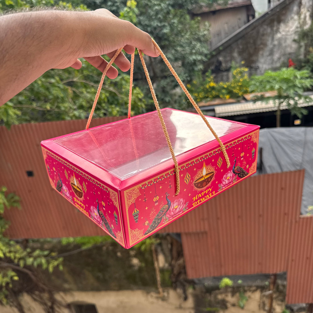 Diwali Hamper Box With String (10 pc)