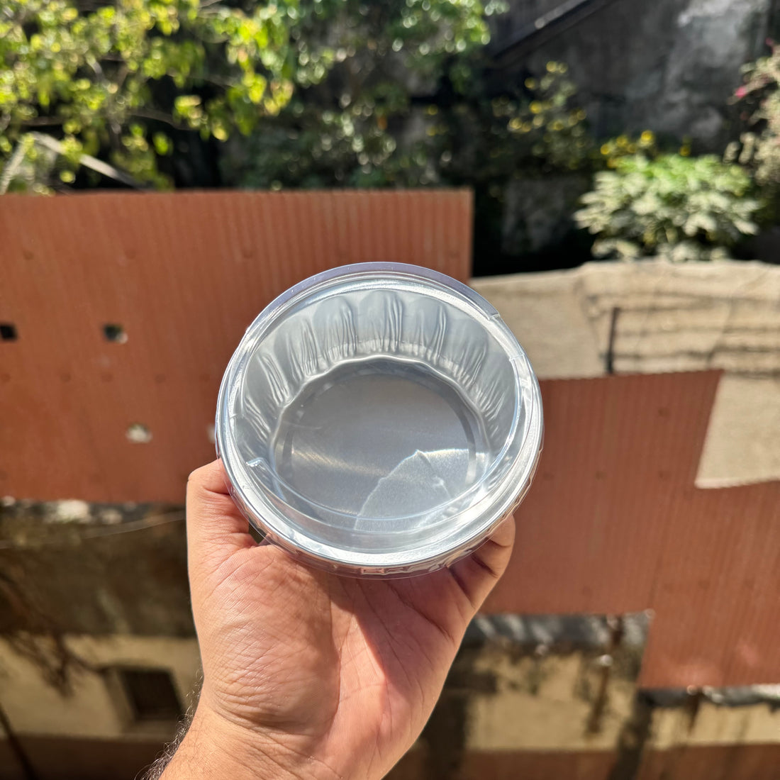 Big Round Foil Container (10pc)