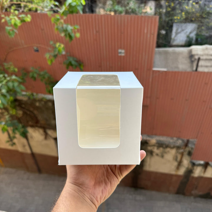 L Shape Box 5.5” White (10pc)