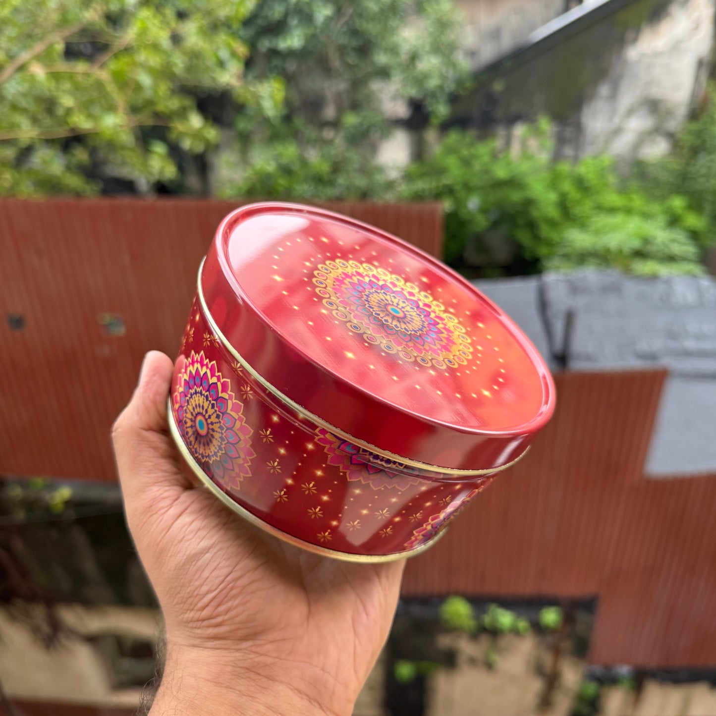 Festive Printed Dream Tin