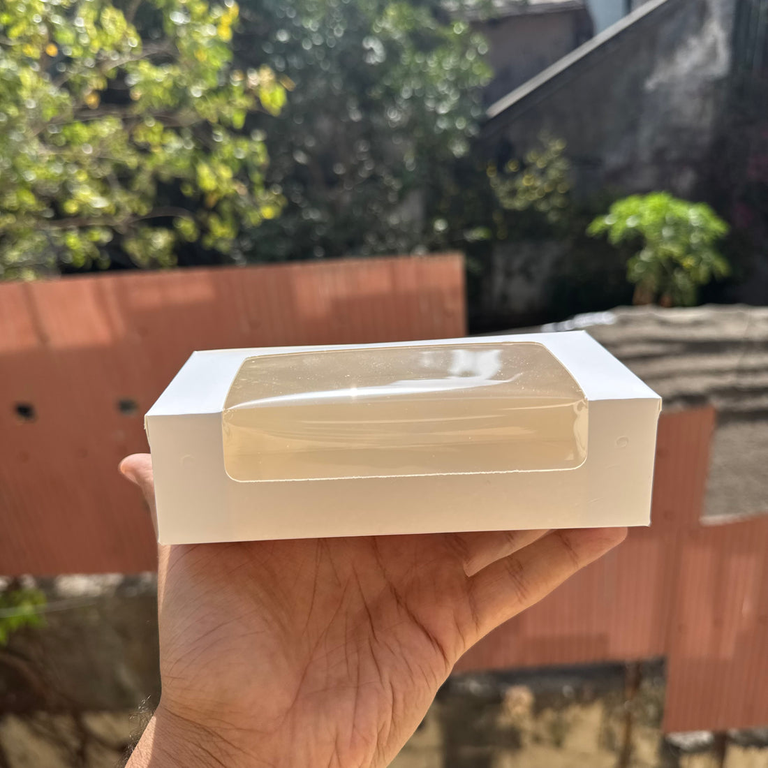 2 Brownie L Shape Window Box White (10pc)
