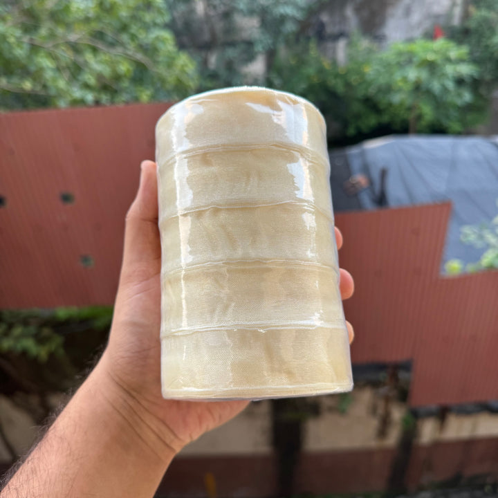 Sheer Organza Ribbon Roll (5 rolls) | Buttercream