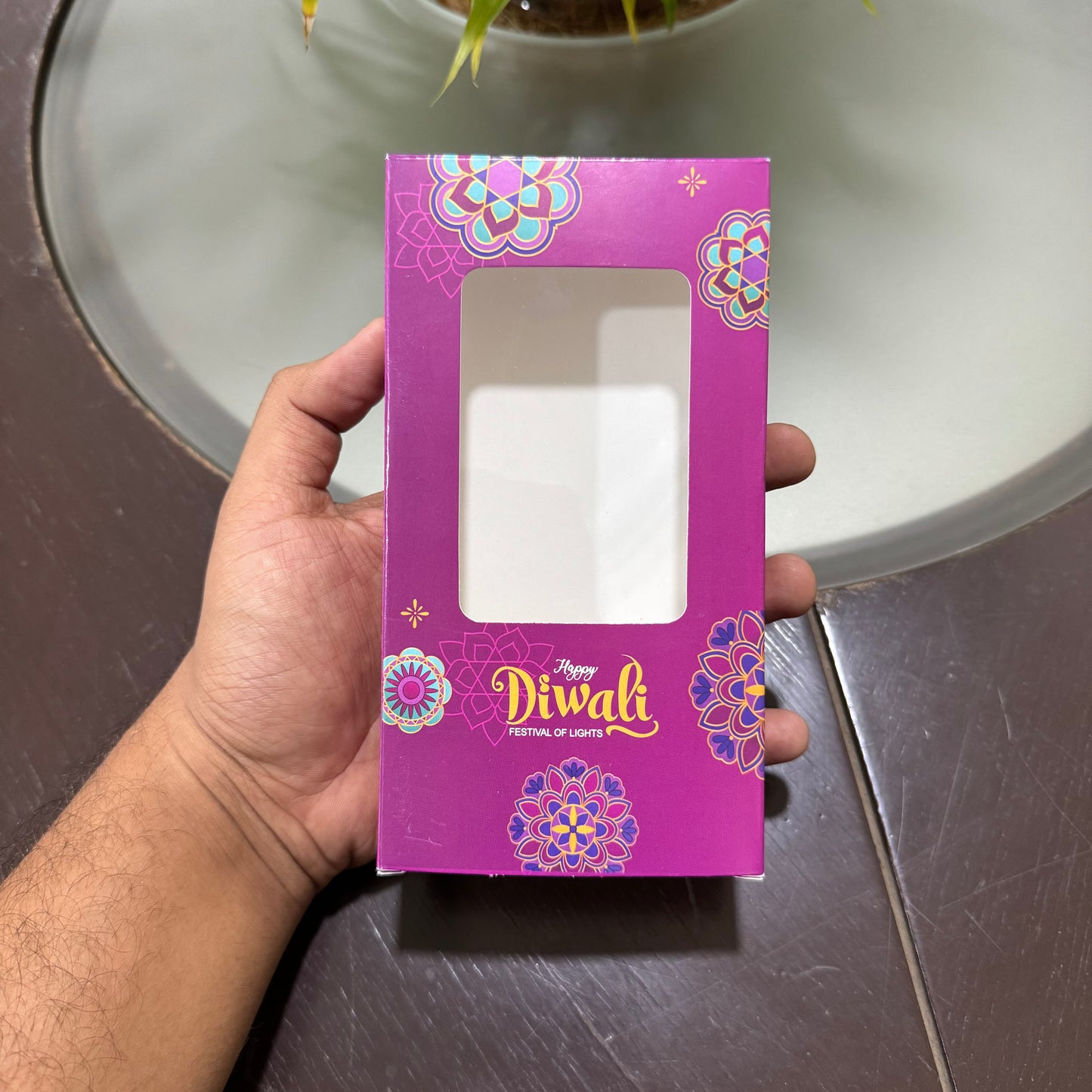 Diwali Multipurpose Kunafa / Chocolate Bar Box • Used For Candle Packaging As Well (10pc)