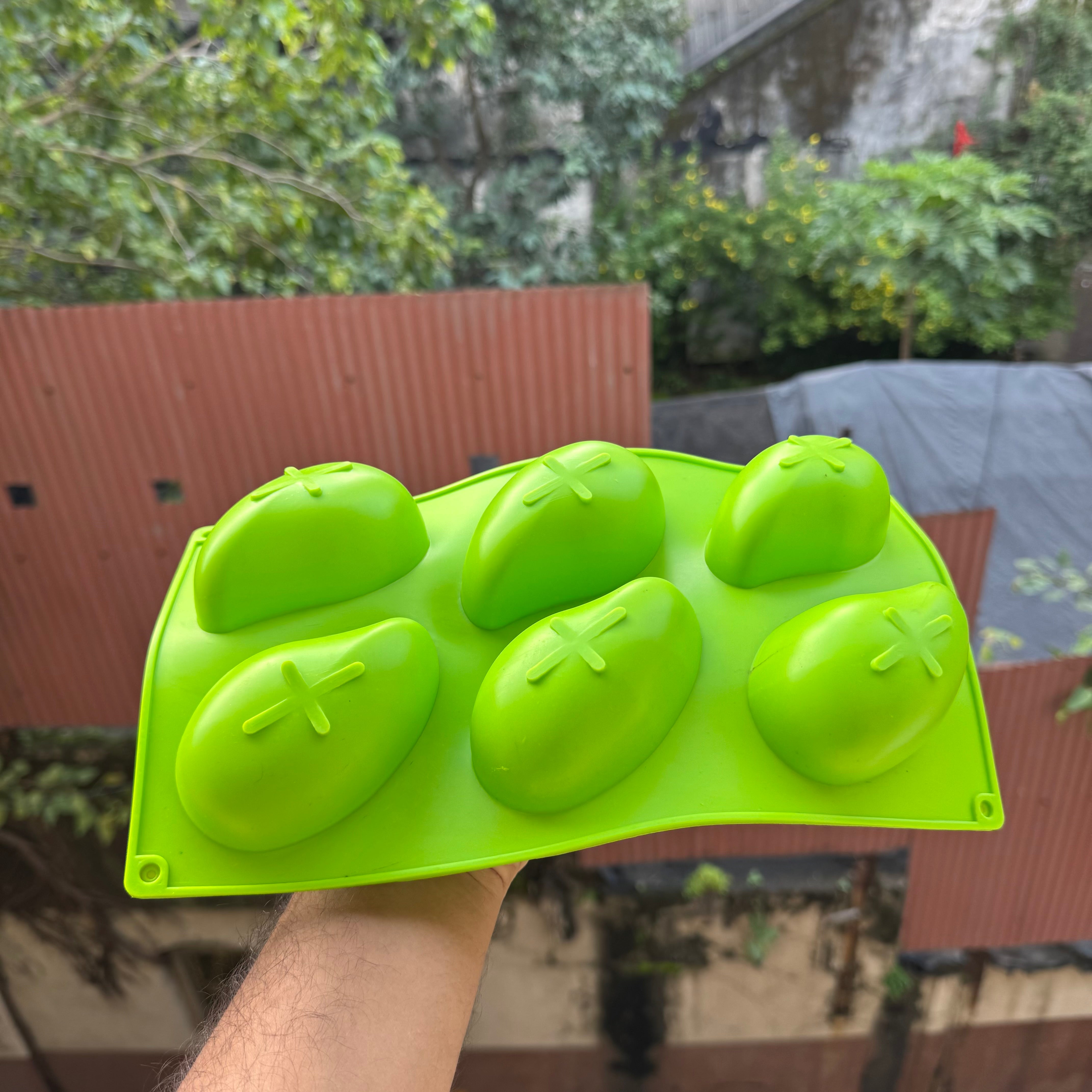 Hyper realistic Fruit Silicon Mould | Mango | 1pc (6 Cavities)