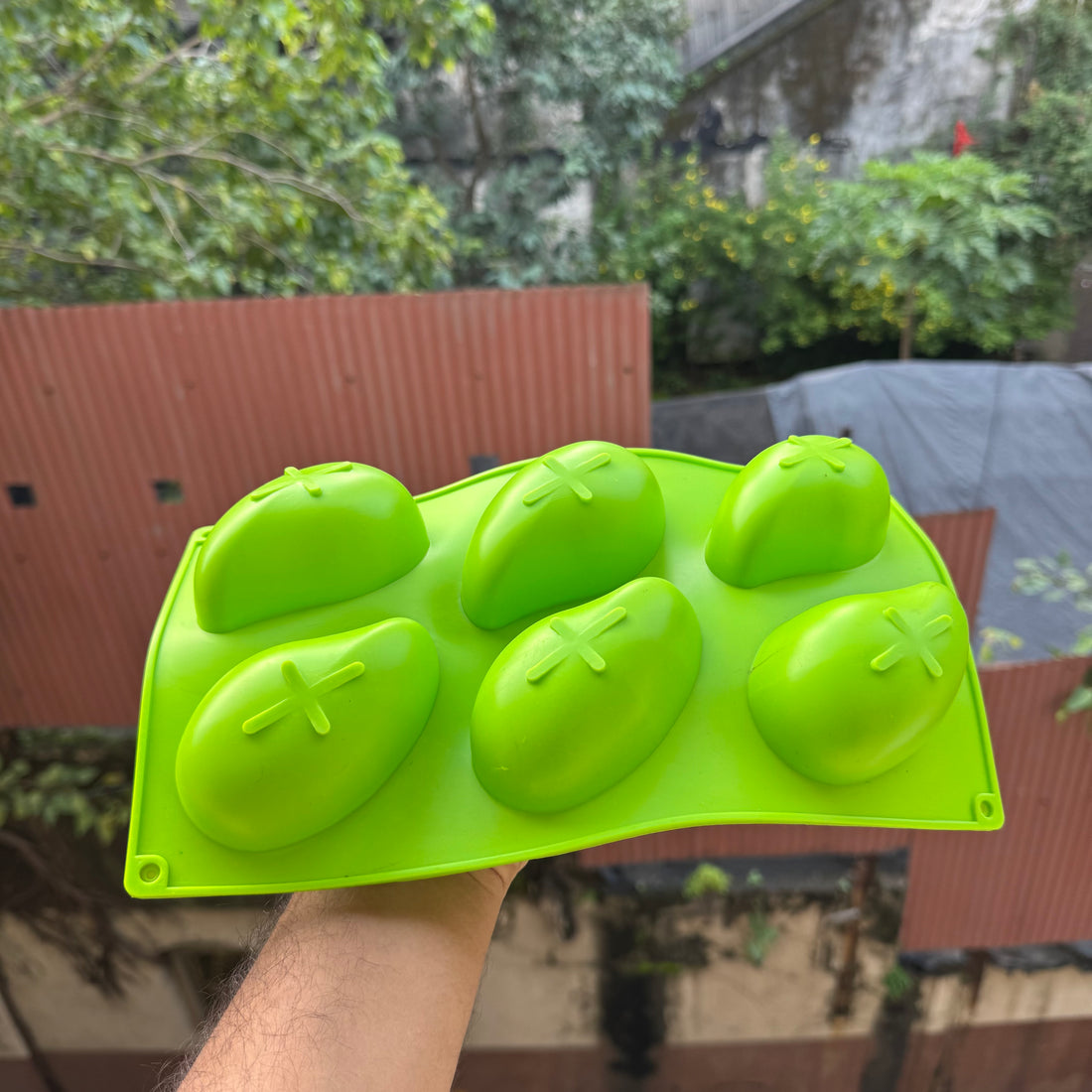 Hyper realistic Fruit Silicon Mould | Mango | 1pc (6 Cavities)