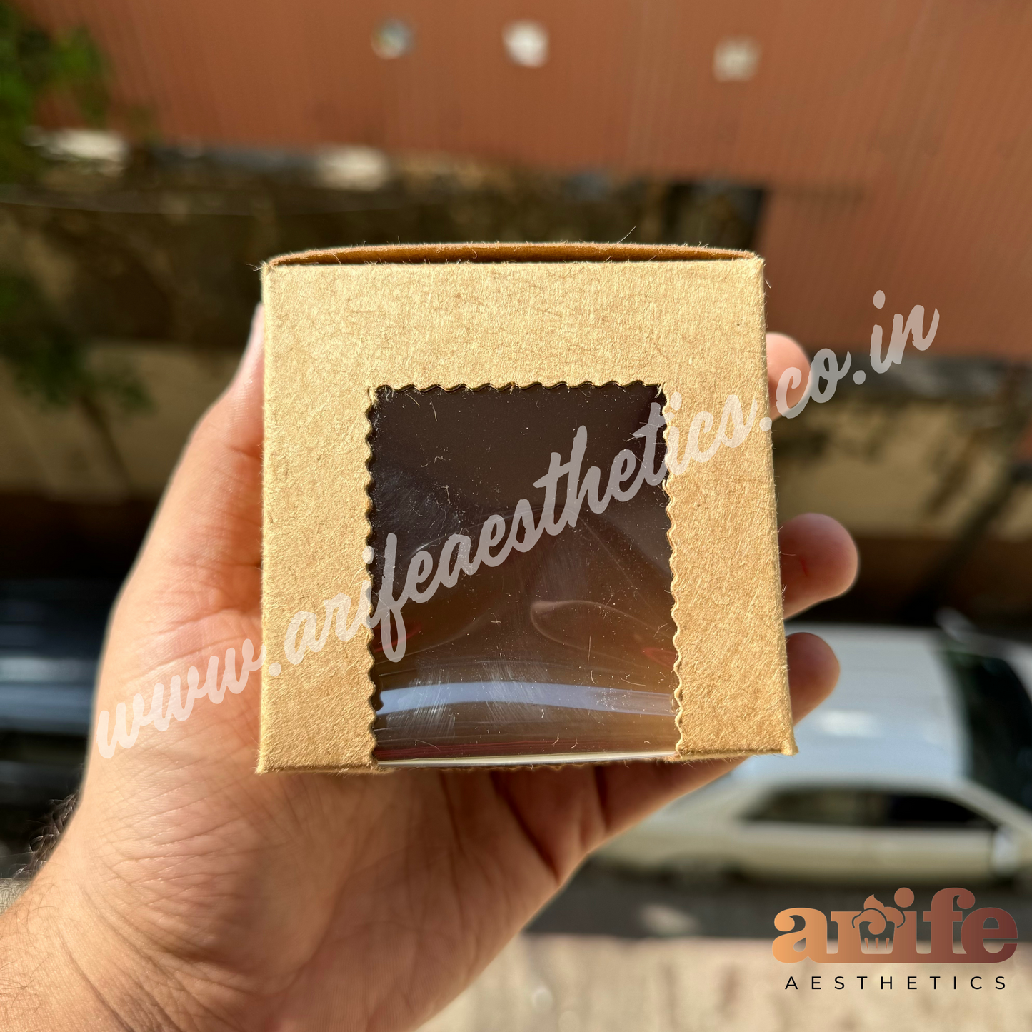 1 in 1 Brownie / Cookie Box 10pcs Kraft