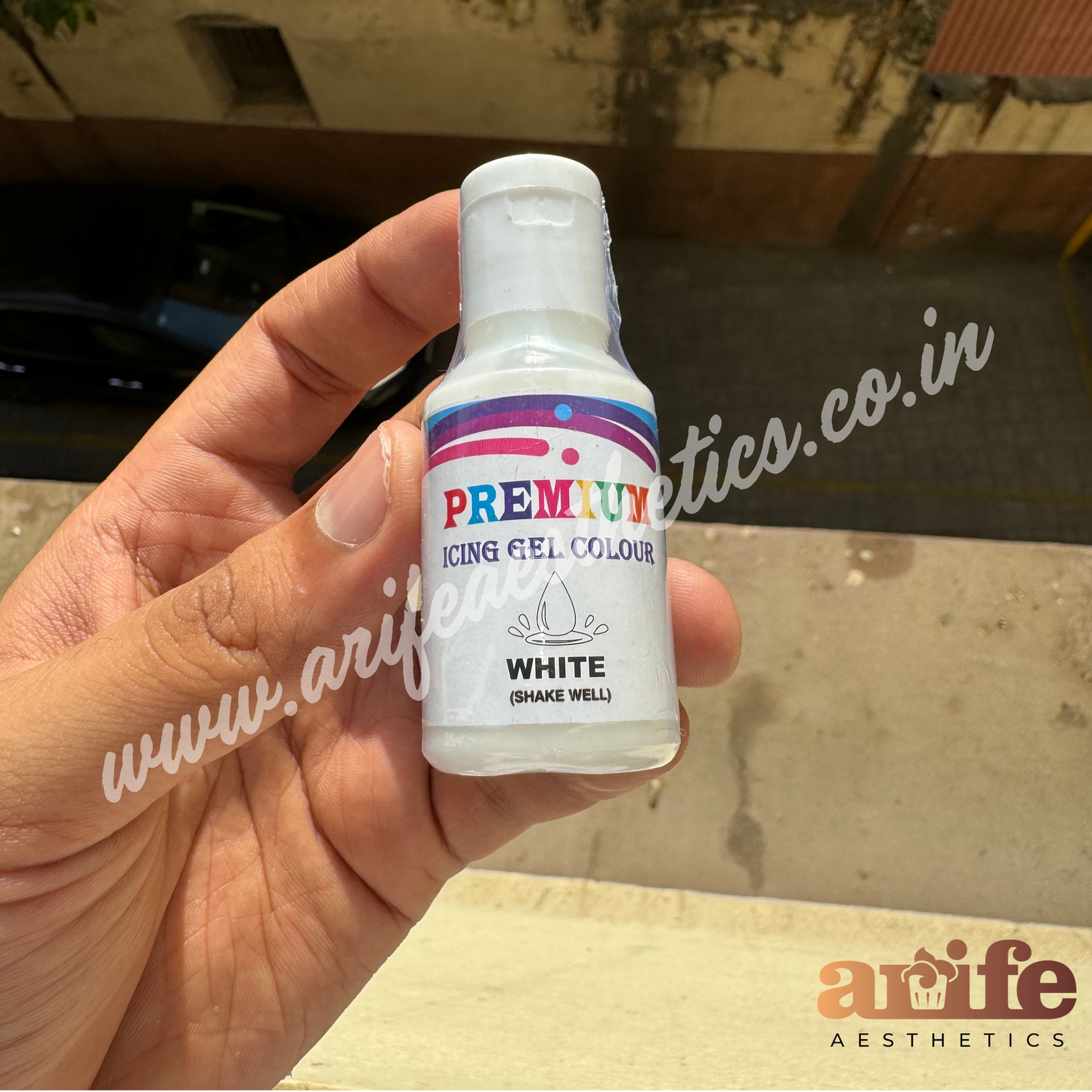 Bake Heaven Gel Colour White