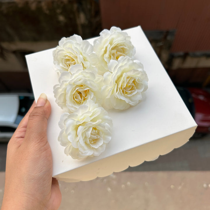 Layered Peony Artificial Flower (5pc)