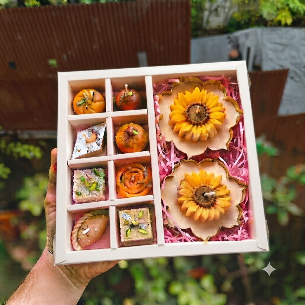 Urli Candle Partition Box