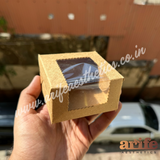 1 in 1 Brownie / Cookie Box 10pcs Kraft