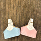 Premium Mini Leatherite Baskets Blue
