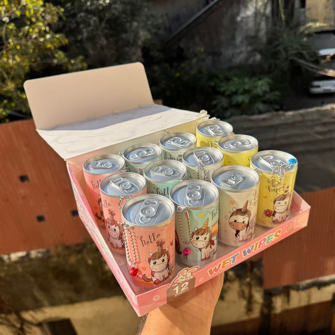 Tin Wet Wipes 1pc
