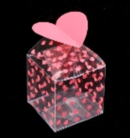 Heart Transparent Box (10 pc)