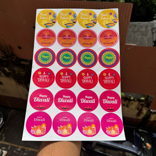 Diwali Sticker #B (24pcs)