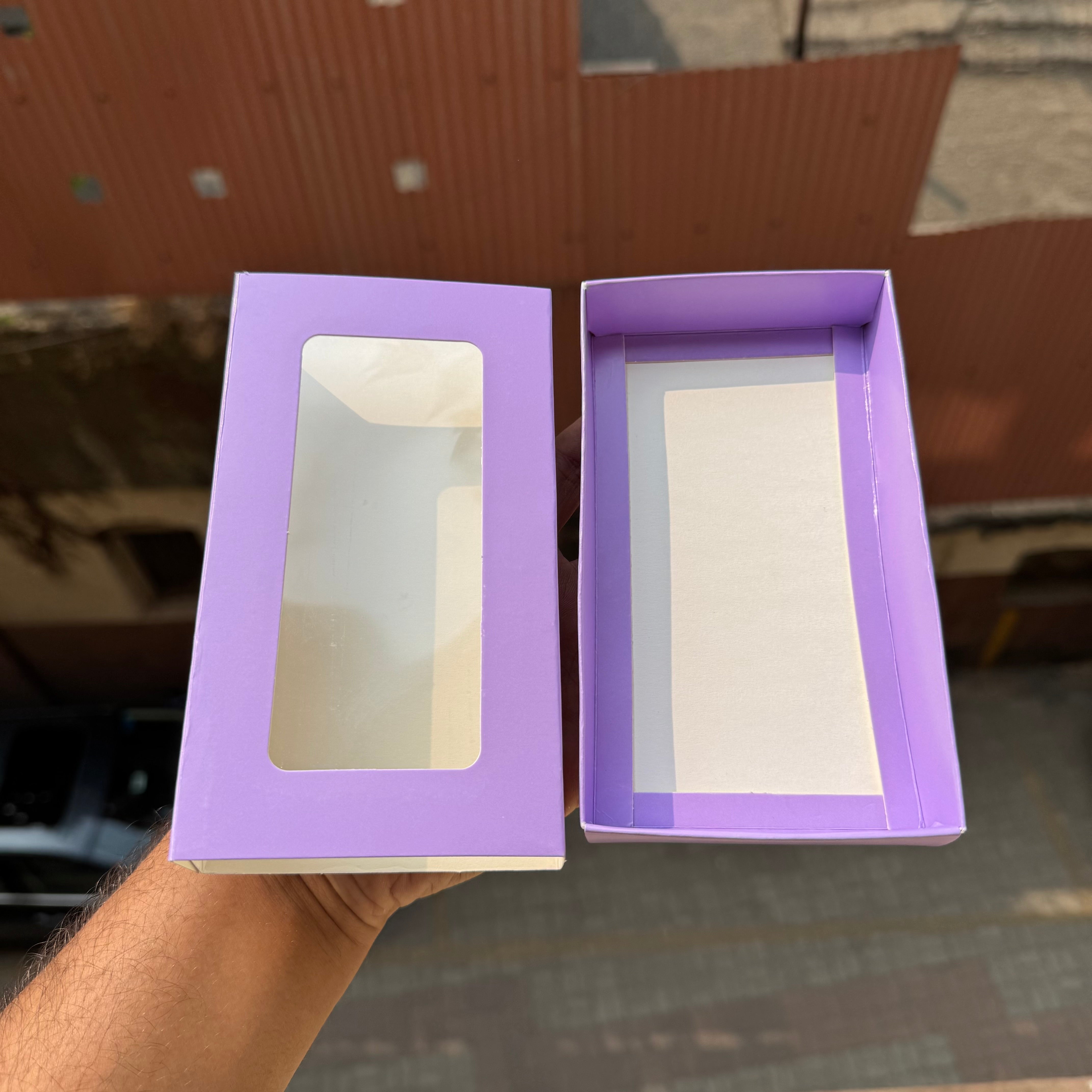 Lilac Chocolate Bar Box / Candle / Jewellery / Multi Purpose Box