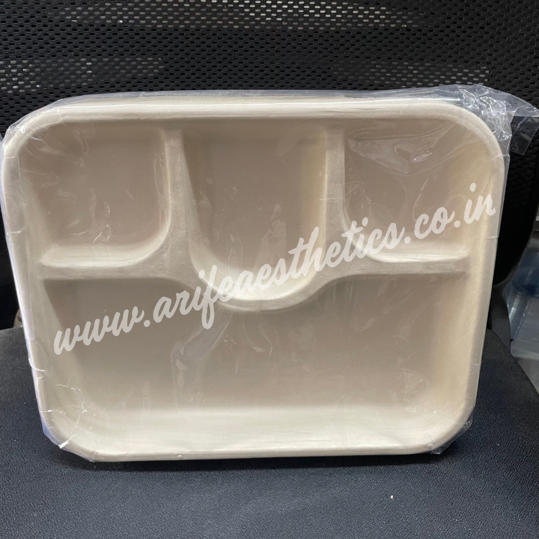 Disposable Bagasse Plates (25pcs)