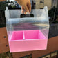 Pink Big Handle Hamper Box