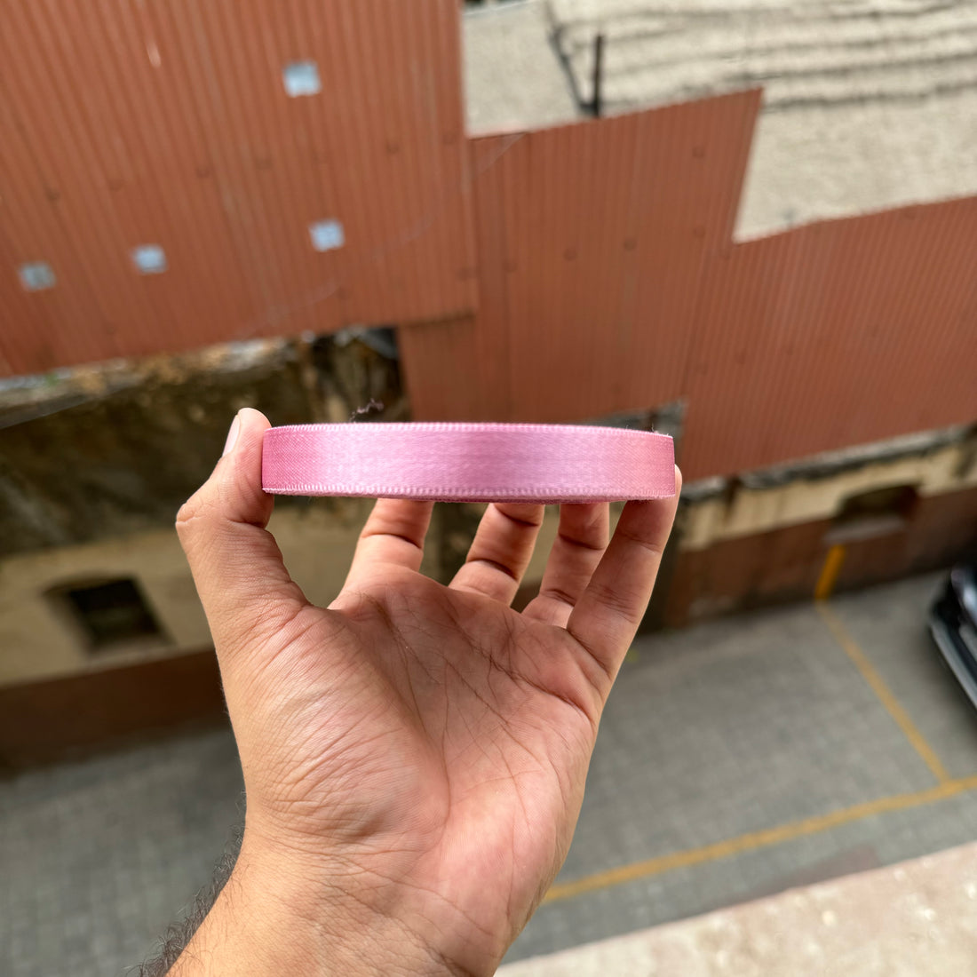 Rose Pink Satin Ribbons 0.5inch Width - Valentine Edit